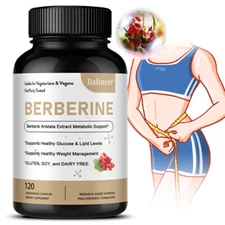 Premium Berberine HCL High Potency Anti-inflammatory,Blood Sugar Support