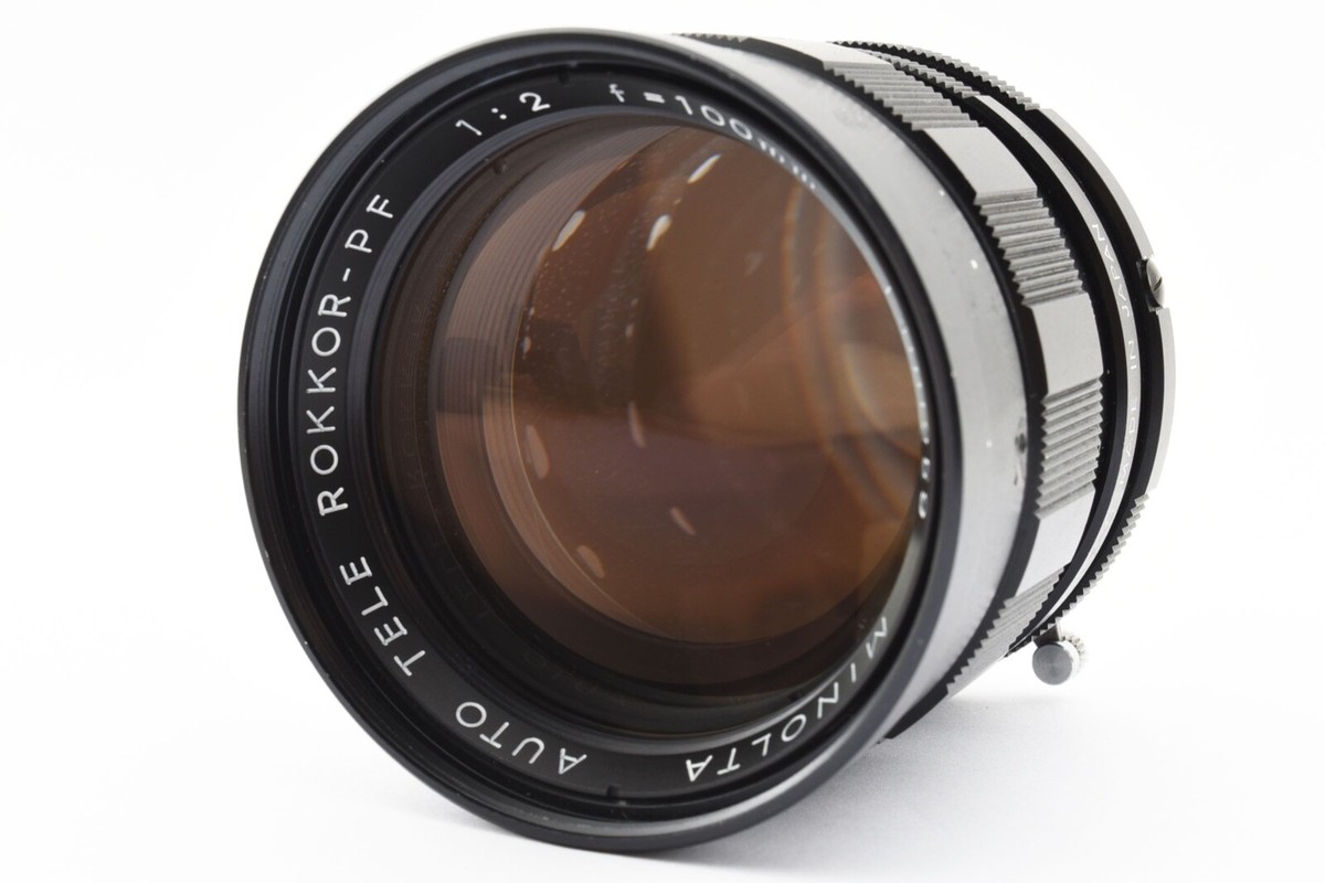 希少　MINOLTA AUTO TELE ROKKOR-PF 100mm f/2 Minolta 100mm f2.5 MC Tele-Rokkor-PF - Lens – Kamerastore