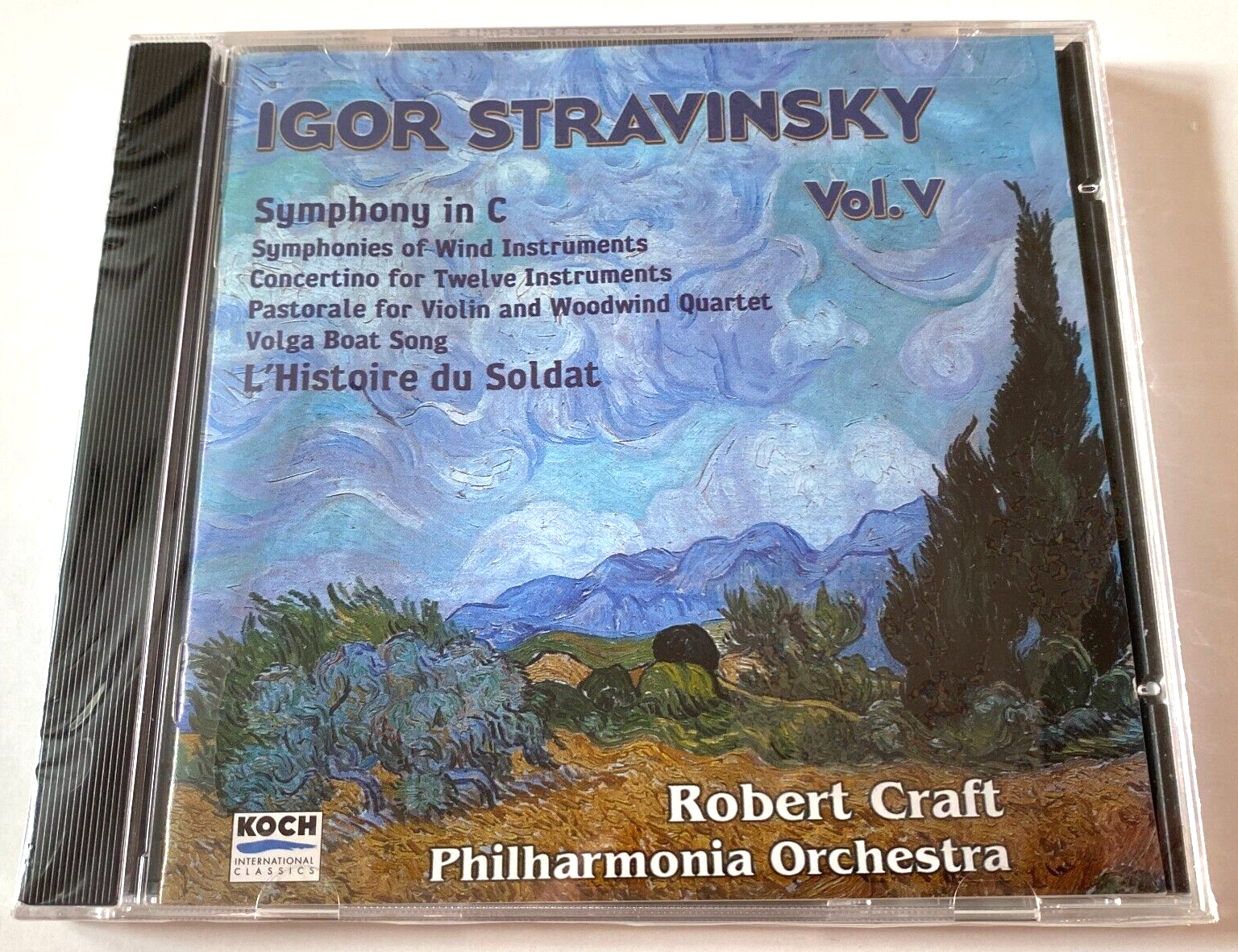 Igor Stravinsky Robert Craft - Vol. V Symphony In C Sealed Germany CD Album 2001