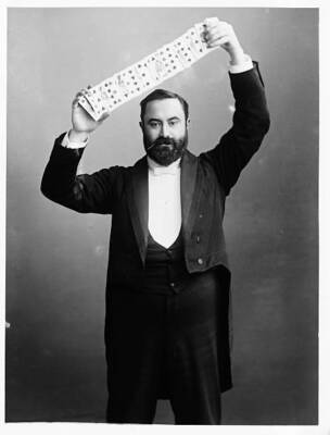 The Great Bertram Mr C Bertram 1890 OLD PHOTO