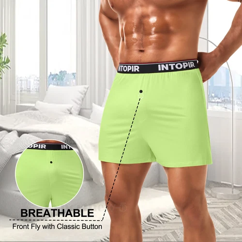 Herren Unterwäsche Boxer Soft Bambus Herren Boxershorts Unterwäsche Männer 7er Pack - Bild 7 von 12