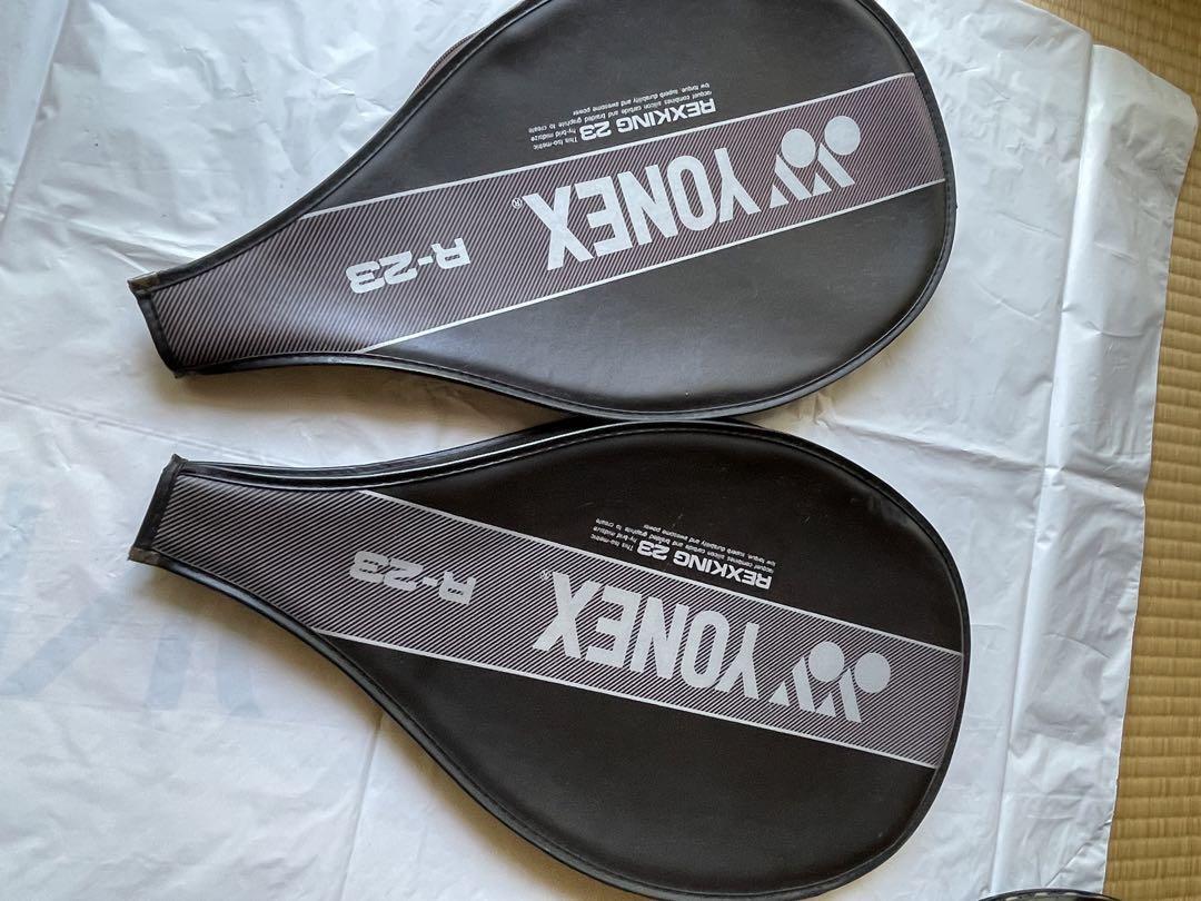 2 Racquet YONEX REXKING R23 Tennis Racquets Grip 4 1/8 (G1/USL1