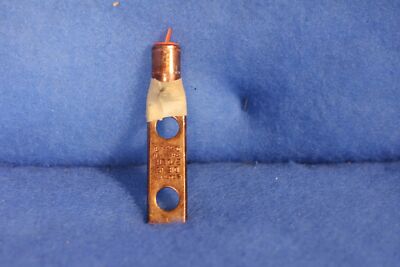 NEW (LOT OF 3) BURNDY YGHA262N HYLUG GROUND TERMINAL 2 HOLE COPPER 2/0 1 YEAR WA