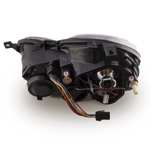 headlights for VW POLO 9N 2001 2002 2003 2004 2005 angel eyes black LHD RHD - Picture 8 of 8