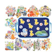 CHEFAN 12 Pack Felt Storyboard Pieces for Toddler, Flannel Board Stories for ...