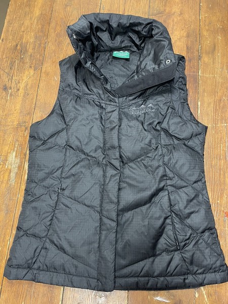 Ridgeline womens down jacket black vest body warmer Size 10 FAST POST
