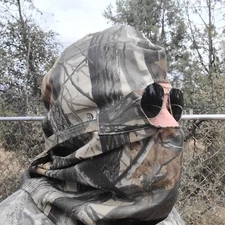 Cabela's Realtree Full Headcover Silent Weave Hardwoods Camouflage Hunting