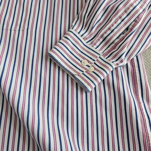 Izod Wrinkle Free Quick Dry Twill Men's Shirt Size 20 Big (60 in Chest) 34/35 - Picture 5 of 11