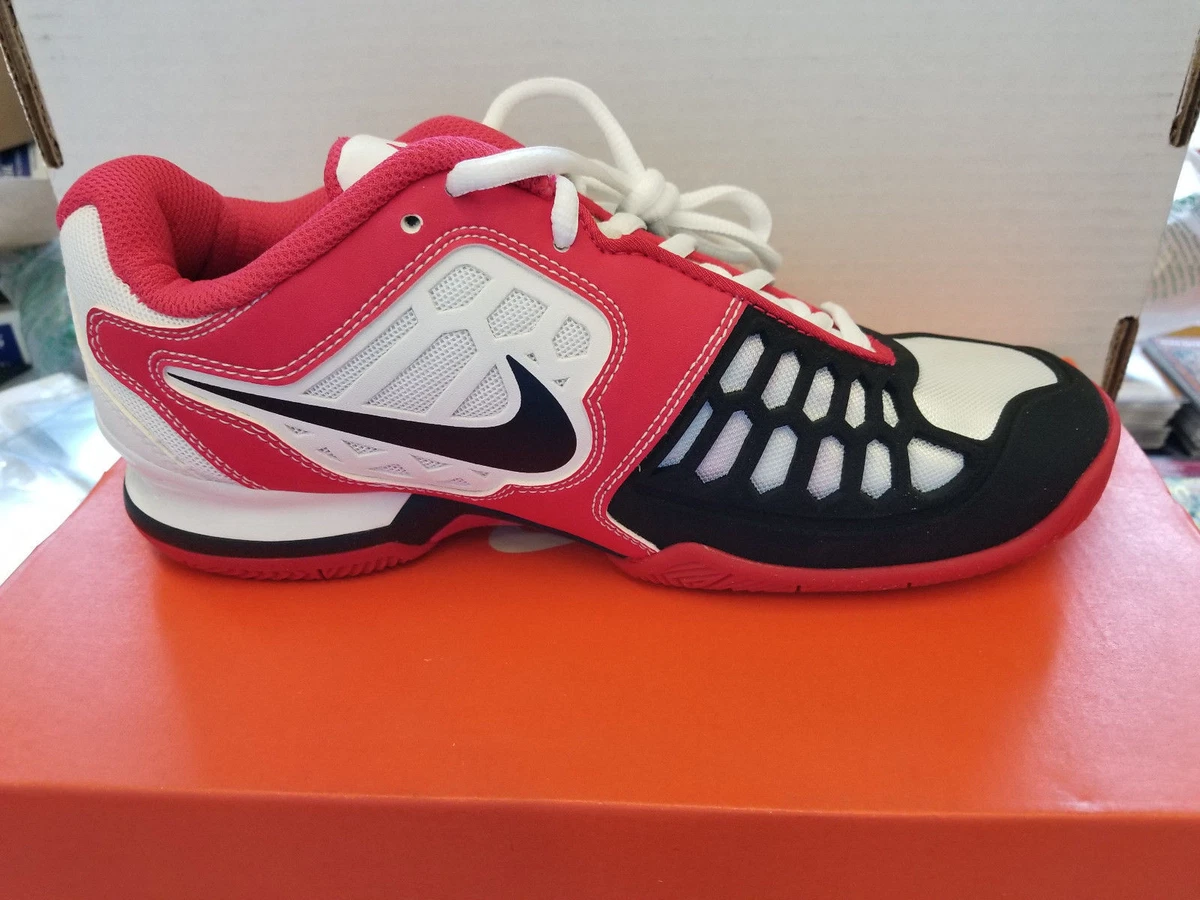 6.5 NIKE ZOOM BREATH 2K11 RUN WALK WALK SHOES SNEAKER WHITE SCARLET FIRE
