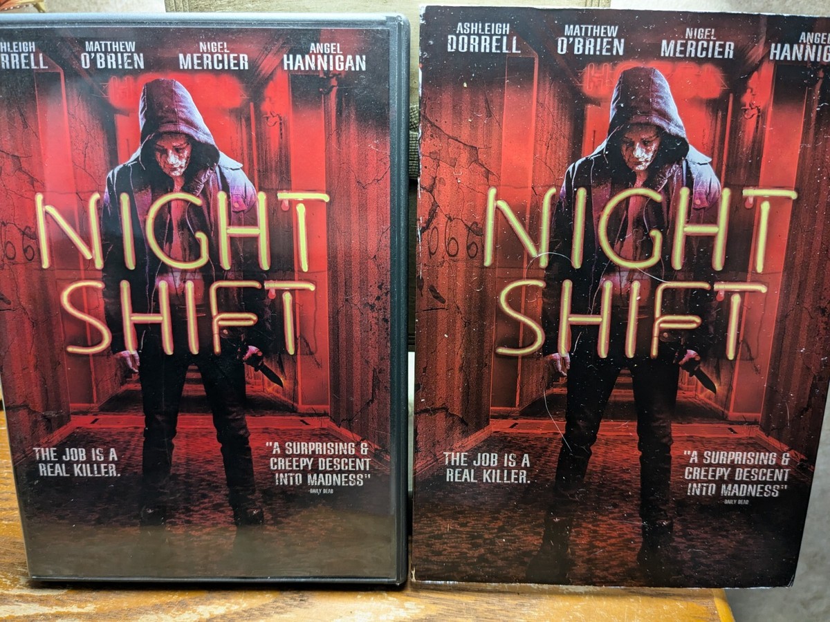 Night Shift (DVD) 2018 aka Killer Night Shift - Thriller Slasher w