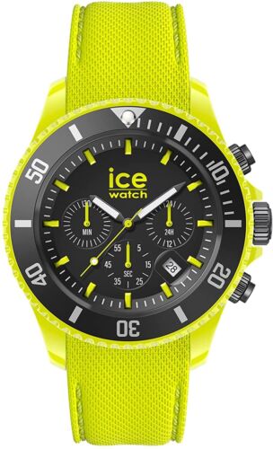 Ice Watch Ice Chrono - Neon Gelb Herren Armbanduhr 019838 - L - Bild 1 von 7