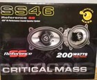 CRITICAL MASS SS46 AUDIO BEST DASH SPEAKERS GM SOUND 4X6 SQ QUALITY JL FOCAL ppi — photo 2
