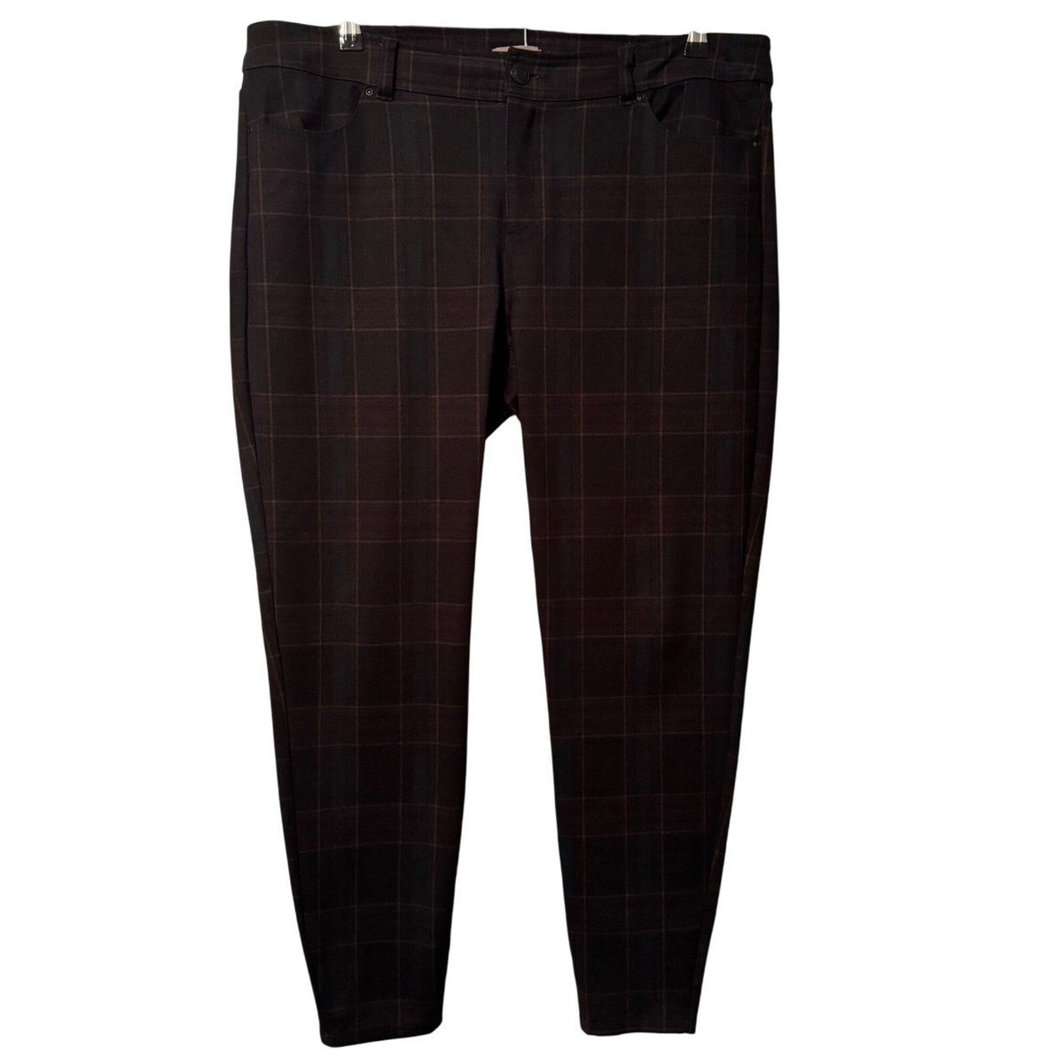 Ankle Pants Black Plaid Pants Womens Talbots Hampshire Ankle Pants