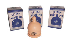 3 x alte Baby Trinksauger Babyflaschensauger Latexsauger T&eacute;tine Latex Pur 1950er