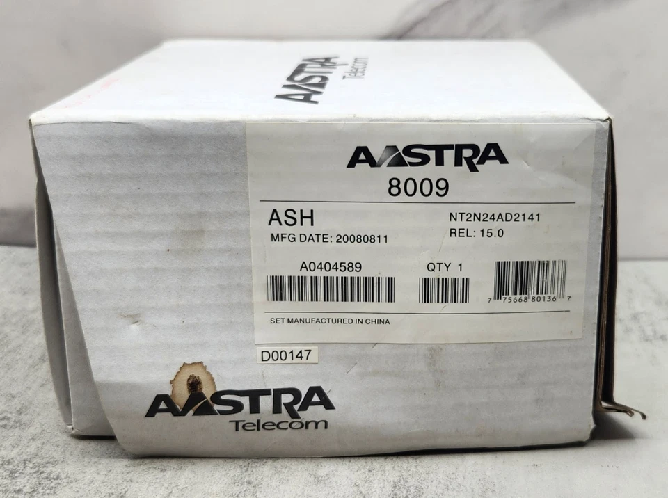 Aastra 8009 Telecom Display Corded Phone Tan Open Box - Image 4 of 4
