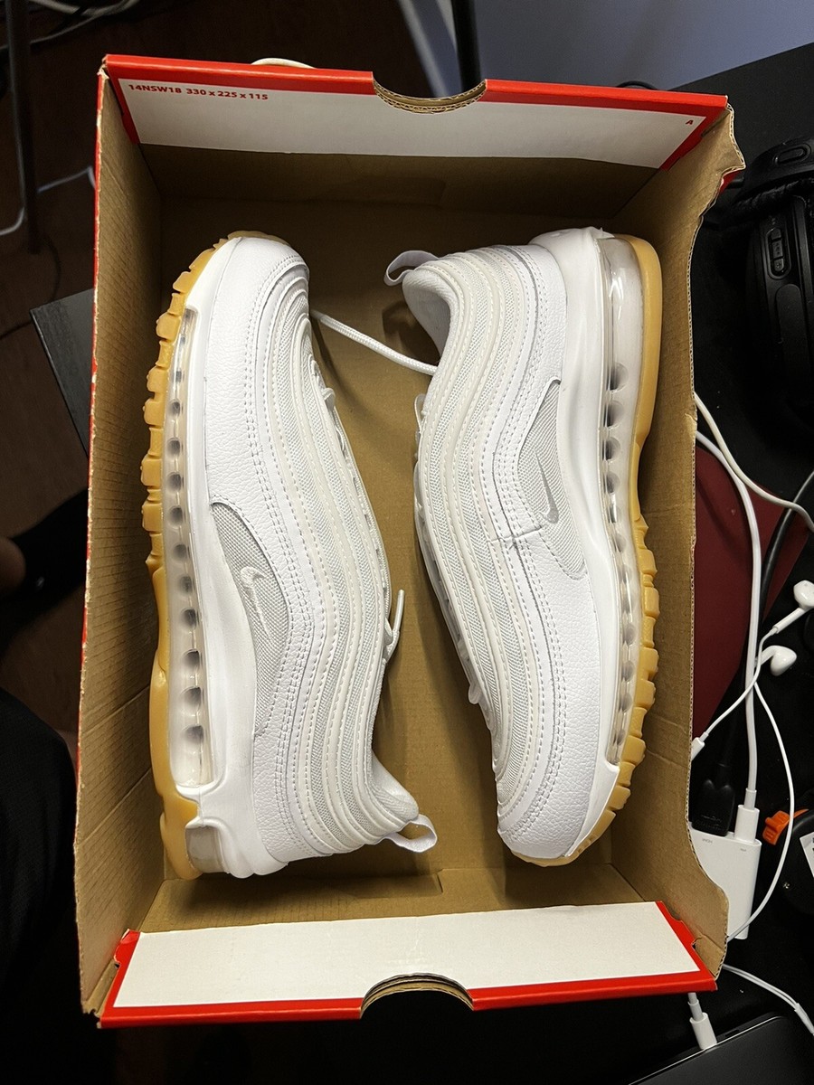 【NIKE】★Air Max 97 'White Gum'★ Size 7.5M - Nike Air Max 97 “White Gum” - Brand New
