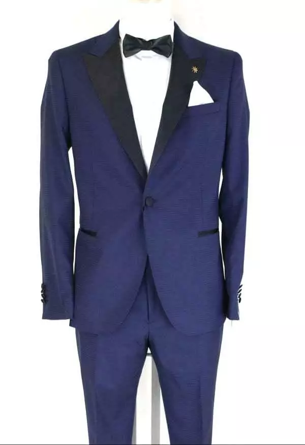 ABITO VESTITO SPOSO UOMO MANUEL RITZ 2830AR3328 203038 87 BLU