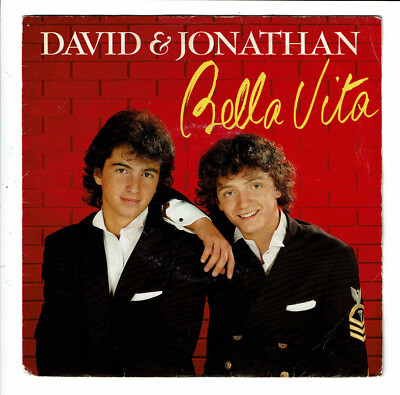 David & Jonathan Vinyl 45 Runden 7 '' Bella Vita - IN My Heart - Sefra Music