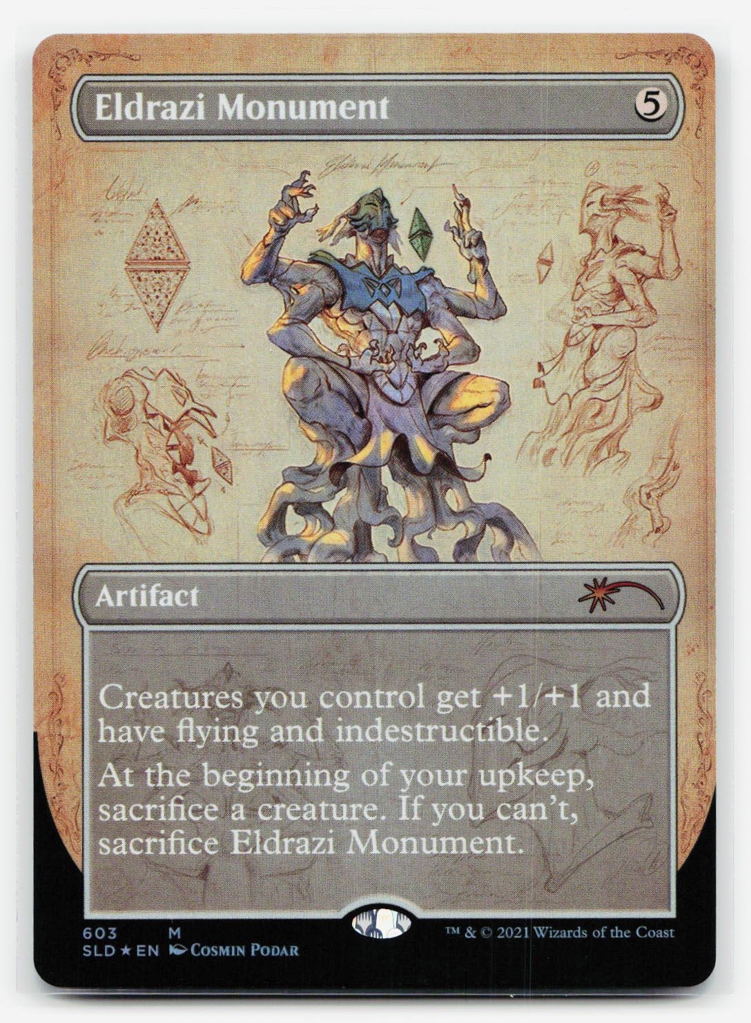 Eldrazi Monument Mythic - SLD 603 EN NM Foil Magic