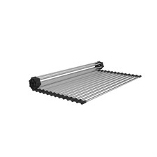 15 In. X 18 In. Stainless Steel Roll up Sink Grid