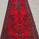 Amazing Hand Knotted Vintage Tribal Saroukh Wool Area Runner Rug 13 x 3 Ft — photo 6
