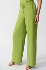 Joseph Ribkoff Woven Pull On Wide Leg Pants 251185