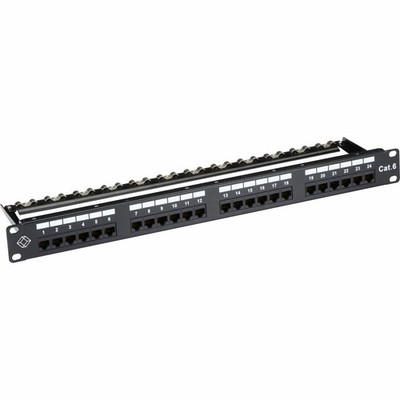 Black Box GigaTrue CAT6 Patch Panel - 1U (jpm610ar9)