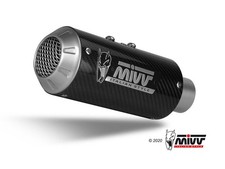 MIVV MK3 Silencieux Bas Carbone Racing Noir Pour HONDA CBR 1000 RR 2017-19