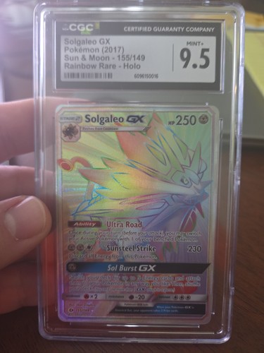 Solgaleo-GX graded CGC 9.5 for sale on eBay