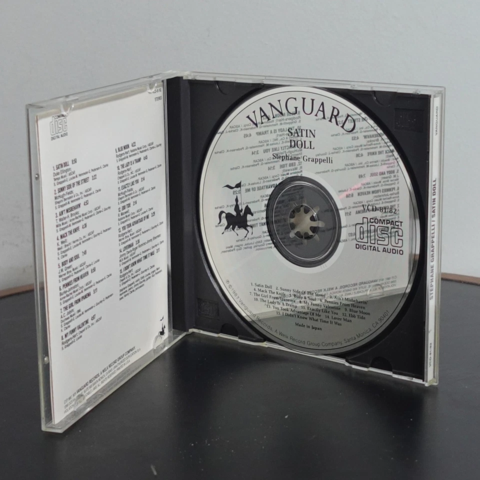 Stephane Grappelli Satin Doll Featuring Eddy Louiss Kenny Clarke Marc Hemmeler Foto 2 de 3
