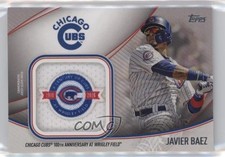2020 Topps Special Event Jersey Sleeve Javier Baez #JSES-JB2 Jumbo Patch h3a