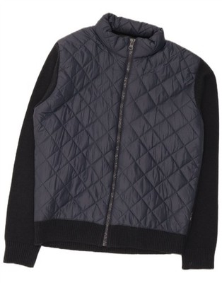 Replay Mens Cardigan Sweater Large Navy Blue Acrylic AI20
