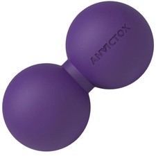 Peanut Massage Ball,Double Lacrosse Ball for Neck and Back,Medium Density Myo
