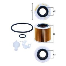 Ölfilter für Toyota Auris E15 E18 Corolla IQ J1 Prius W5 Urban P1 | 23893131