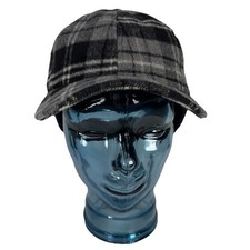 Converse One Star Gray Plaid Hunter Hat Cap w...