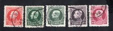 Belgium 1922 stamps Mi#181-84 used CV=32$