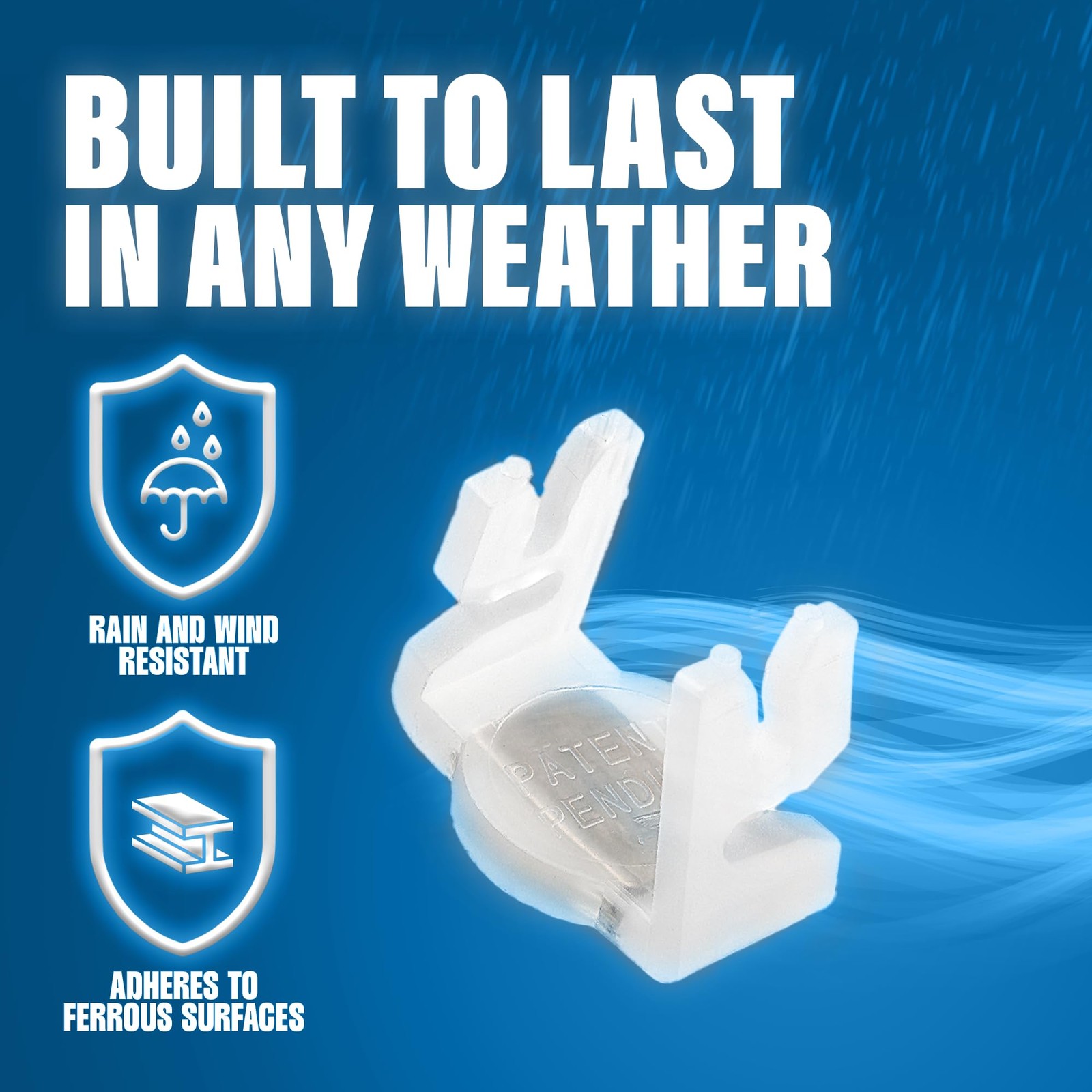 Magnet Clip for C9 Holiday Lighting Sockets, can be Used for Patio Lighting,