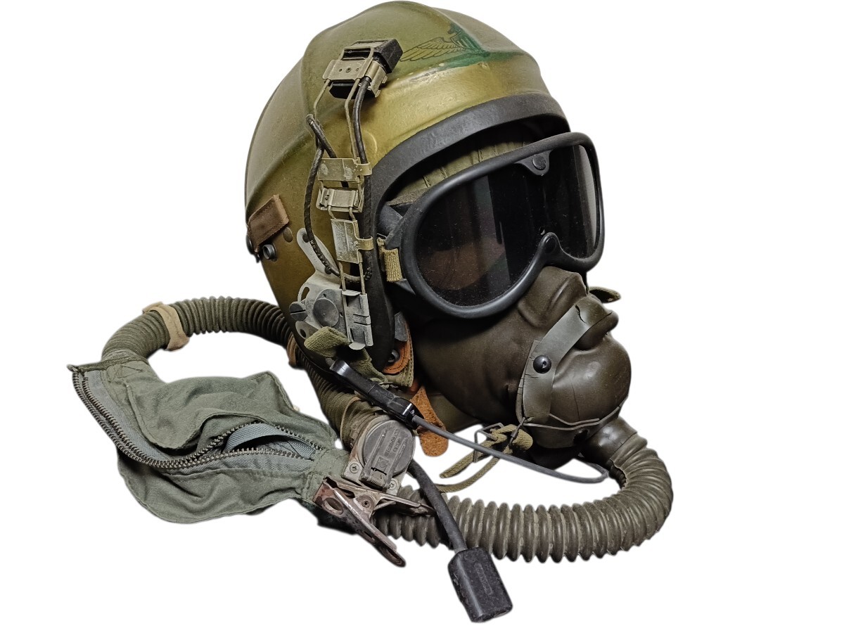 米軍　ベットhoposty 1950s US Navy GENTEX H-4 Flight Helmet set flight cap oxygen mask