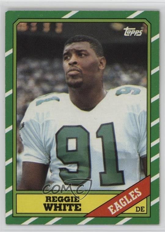 1986 Topps Reggie White #275 HOF 1k1u