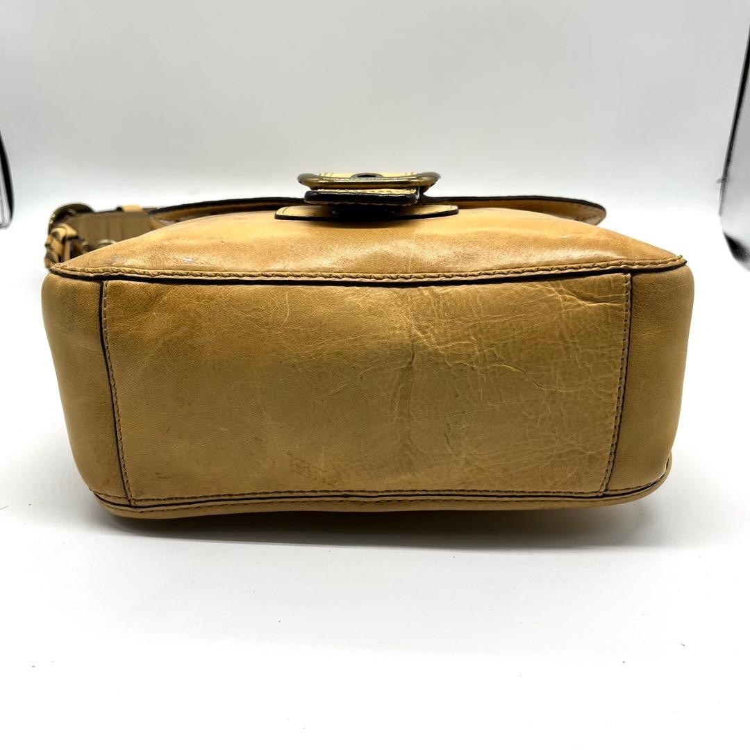 COACH Bleecker Soho Leather Shoulder Bag Y2K Vintage 90s 11419