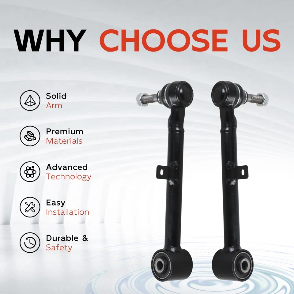 Par de barras de amarre traseras con rótula para 1998-2005 LEXUS GS300/1998-2000 GS400/GS430 Foto 2 de 4