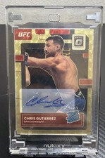 Marketplace image: 2023 UFC Donruss Optic Superfractor Auto Chris Gutierrez 1/1 One Of One RC