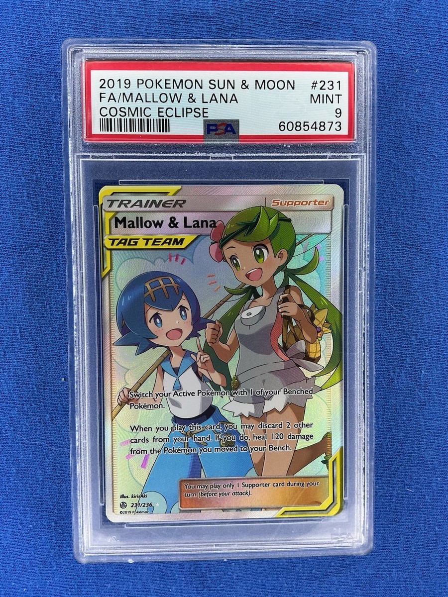 pokemon lana card Center Sleeves Note to USA buyers Lana's Fishing Rod 266/236 Pokmon