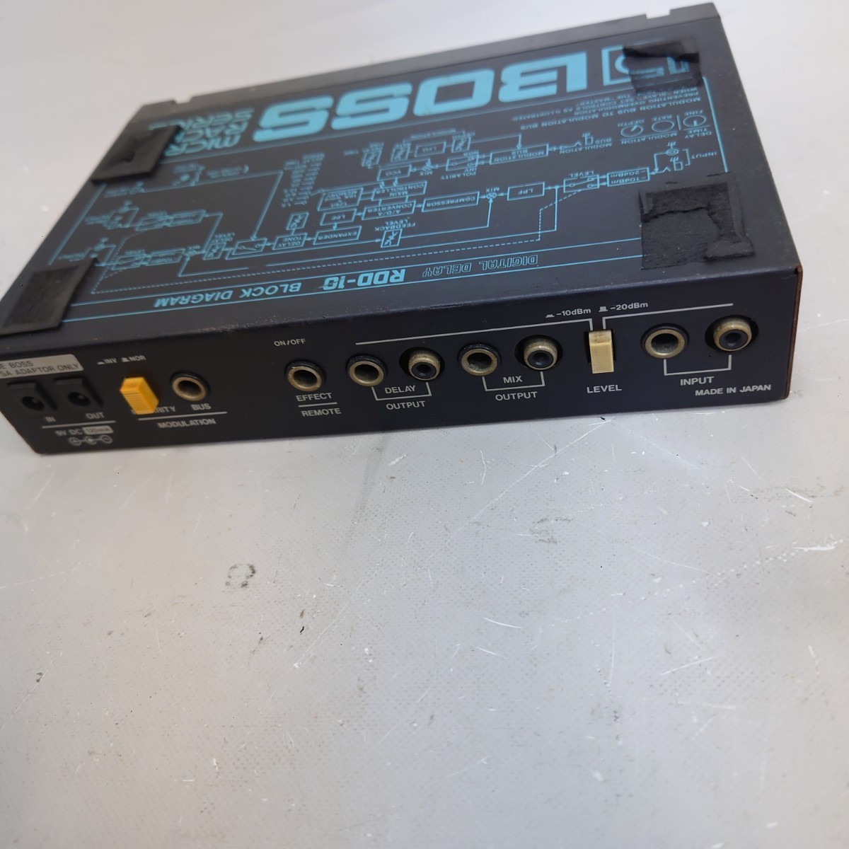 BOSS RDD-10 Micro Rack Digital Delay Effects Processor from Japan