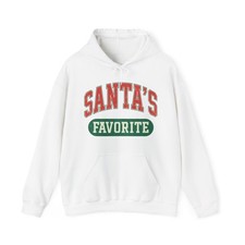 Santa's Favorite Hoodie - Christmas Pullover Gift - Xmas Family Matching Hoodies