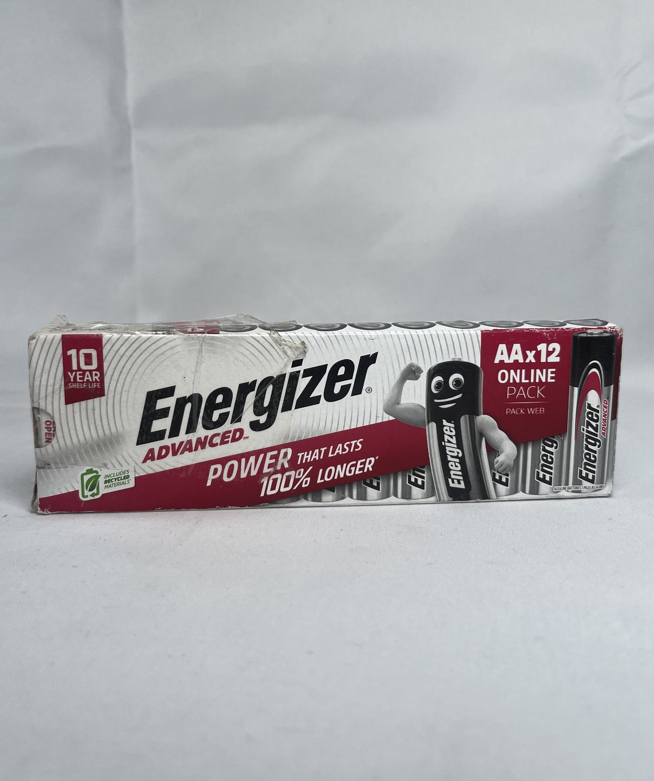 Energizer Advanced - AA Batteries 12 Pack 1.5V (Damaged Packaging)