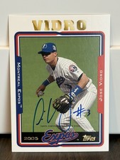 2016 Topps Archives - Jose Vidro AUTO  2005 Variation  #A65-JV 