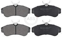 A.B.S. Bremsbelagsatz Scheibenbremse 36740 FüR Almera P10 Primera Nissan N16 P11