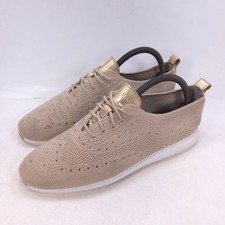 Cole Haan 2.ZeroGrand Lace Up Casual Oxford Shoe Womens Size 8 W11154 Tan