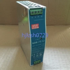 1pc New MEAN WELL Rail switching power supply EDR-75-12 (12V 6.3A)